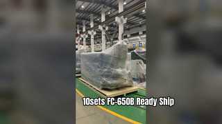 10 conjuntos de máquinas de agrupamento de arame FC-650B prontas para envio